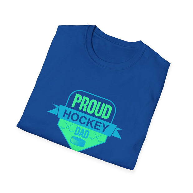 Proud Hockey Dad Unisex Softstyle T-Shirt
