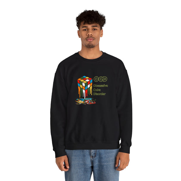 Rubik Cube Unisex Heavy Blend™ Crewneck Sweatshirt