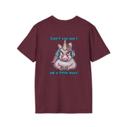 Busy Gaming Unicorn Unisex Softstyle T-Shirt