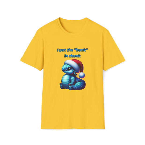 Christmas dragon Unisex Softstyle T-Shirt