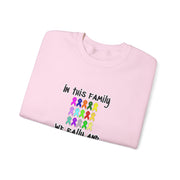 Cancer Family Support Unisex Heavy Blend™ Crewneck Sweatshirt