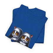 Horror Movie Cats Unisex Heavy Cotton Tee