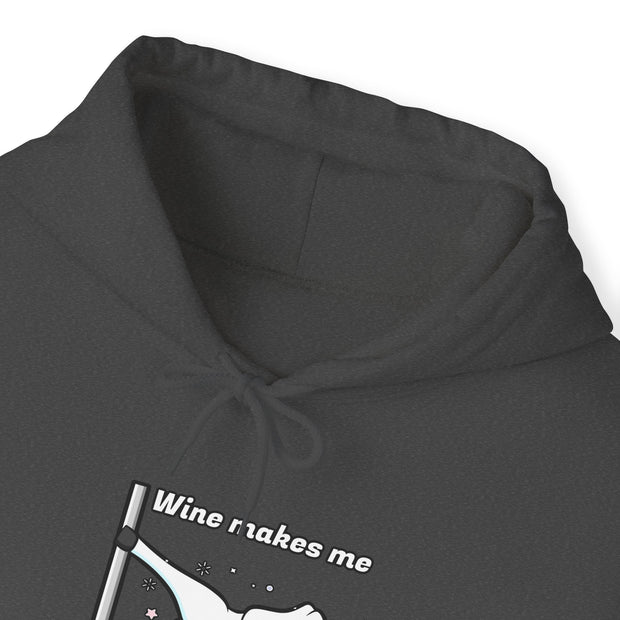 Unicorn Wine Unisex Heavy Blend™ Hooded Sweatshirt