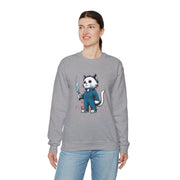 Horror Movie Cats Unisex Heavy Blend™ Crewneck Sweatshirt