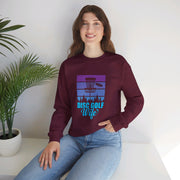 Disc Golf Wife Unisex Heavy Blend™ Crewneck Sweatshirt