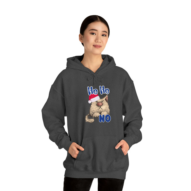 Christmas cat Unisex Heavy Blend™ Hooded Sweatshirt