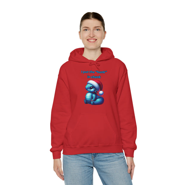 Christmas Dragon Unisex Heavy Blend™ Hooded Sweatshirt