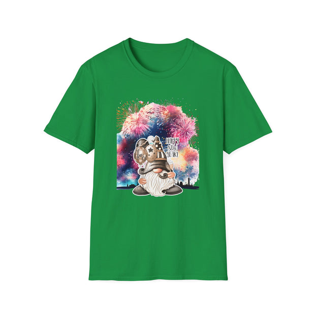 Gnome New Year Unisex Softstyle T-Shirt