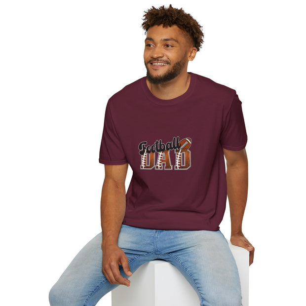 Football Dad Unisex Softstyle T-Shirt