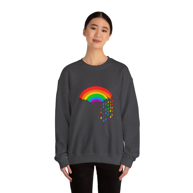 Raining Pride Unisex Heavy Blend™ Crewneck Sweatshirt