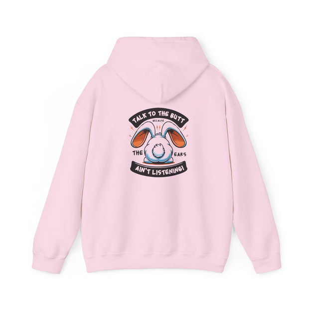 Talk to the Butt Unisex Heavy Blend™ Hooded Sweatshirt