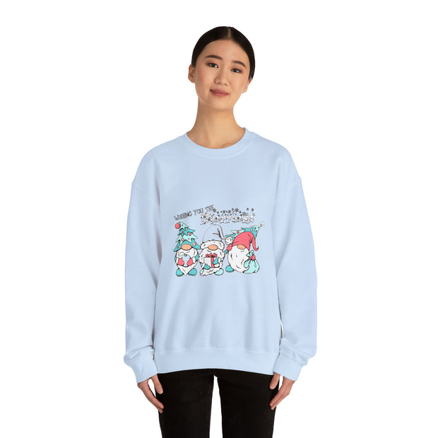 Gnome Christmas Unisex Heavy Blend™ Crewneck Sweatshirt