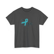 Ovarian Cancer Hope Unisex Heavy Cotton Tee
