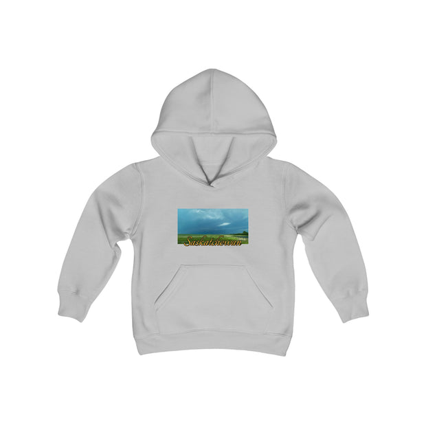 Saskatchewan Skies Youth Heavy Blend Hooded Sweatshirt