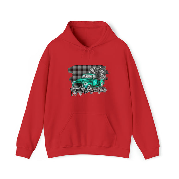 Christmas truck Unisex Heavy Blend™ Hooded Sweatshirt