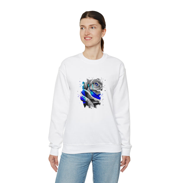 Rose Unisex Heavy Blend™ Crewneck Sweatshirt