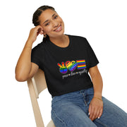 Peace Love and Equality Unisex Softstyle T-Shirt