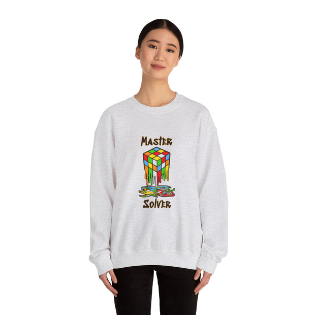Rubik Cube Unisex Heavy Blend™ Crewneck Sweatshirt