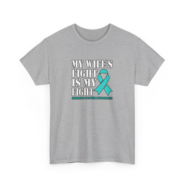 My Wife’s Fight Unisex Heavy Cotton Tee