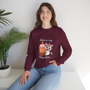 Unicorn Boba Unisex Heavy Blend™ Crewneck Sweatshirt
