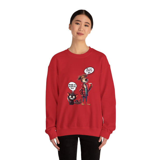 They Eat What Unisex Heavy Blend™ Crewneck Sweatshirt