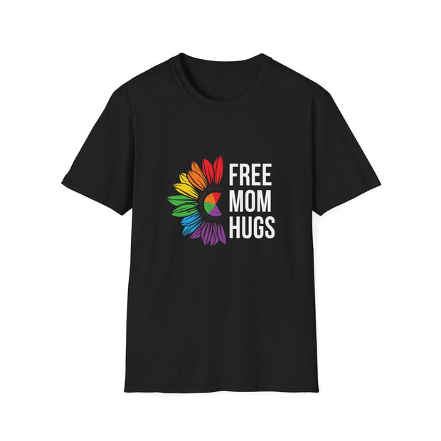 Pride Mom Hugs Unisex Softstyle T-Shirt