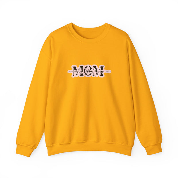 I Love You Mom Unisex Heavy Blend™ Crewneck Sweatshirt