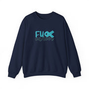 Fuck Cancer Unisex Heavy Blend™ Crewneck Sweatshirt