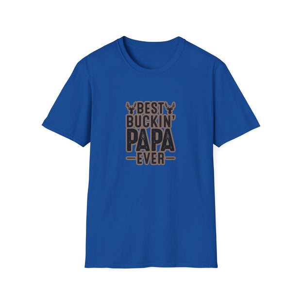Best Papa Unisex Softstyle T-Shirt