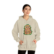 Christmas cat Unisex Heavy Blend™ Hooded Sweatshirt