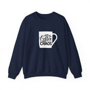 Coffee and Chaos Unisex Heavy Blend™ Crewneck Sweatshirt