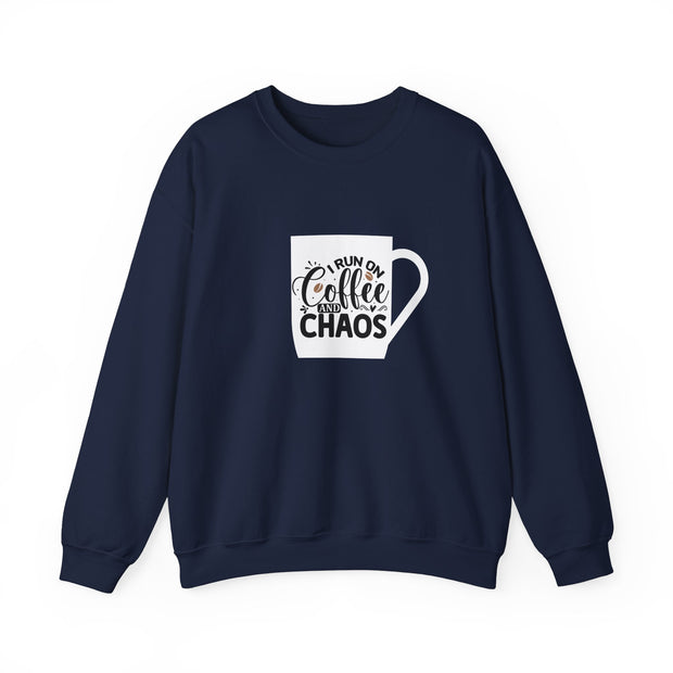 Coffee and Chaos Unisex Heavy Blend™ Crewneck Sweatshirt