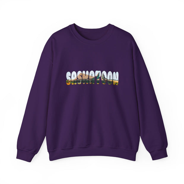 Saskatoon Unisex Heavy Blend™ Crewneck Sweatshirt
