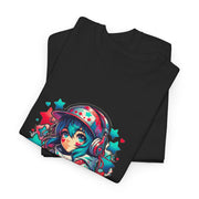 Graffiti Anime Girls Unisex Heavy Cotton Tee