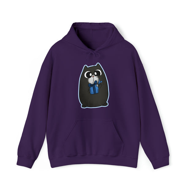 Christmas cat Unisex Heavy Blend™ Hooded Sweatshirt