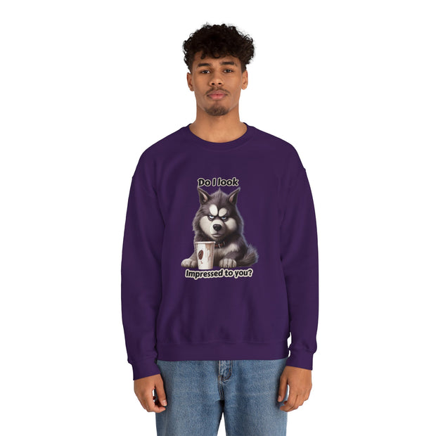 Grumpy Dog Unisex Heavy Blend™ Crewneck Sweatshirt