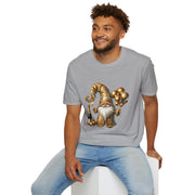 New Year Gnome Unisex Softstyle T-Shirt