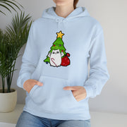 Christmas cat Unisex Heavy Blend™ Hooded Sweatshirt