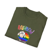 Rainbow Sheep Unisex Softstyle T-Shirt