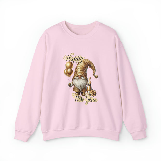 Gnome New Year Unisex Heavy Blend™ Crewneck Sweatshirt