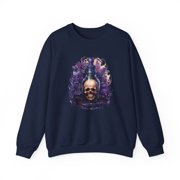 Bottled Skull Unisex Heavy Blend™ Crewneck Sweatshirt