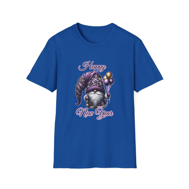 Gnome New Year Unisex Softstyle T-Shirt