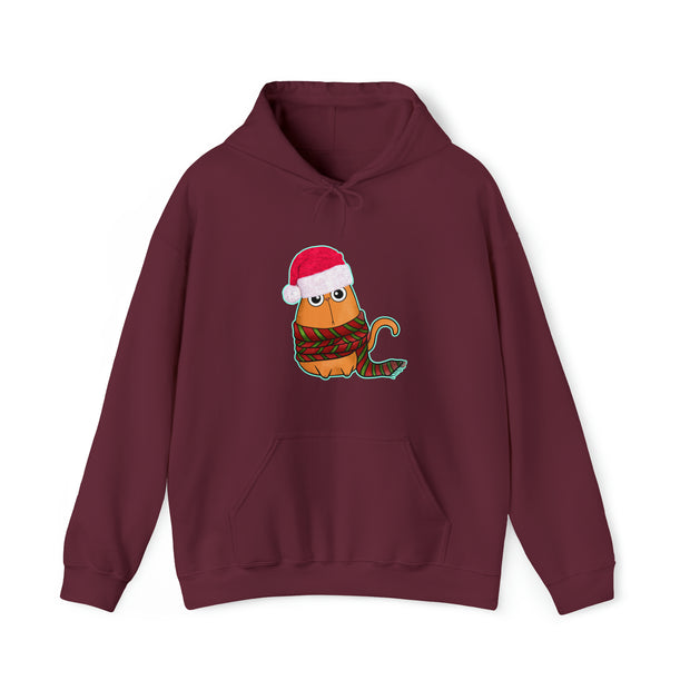 Christmas cat Unisex Heavy Blend™ Hooded Sweatshirt