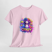 Graffiti Anime Girls Unisex Heavy Cotton Tee