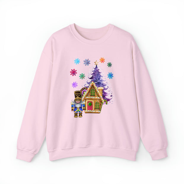 Gnome Nutcracker Unisex Heavy Blend™ Crewneck Sweatshirt