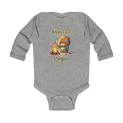 Bear Happy Little Camper Infant Long Sleeve Bodysuit