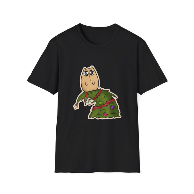 Christmas Cat Unisex Softstyle T-Shirt