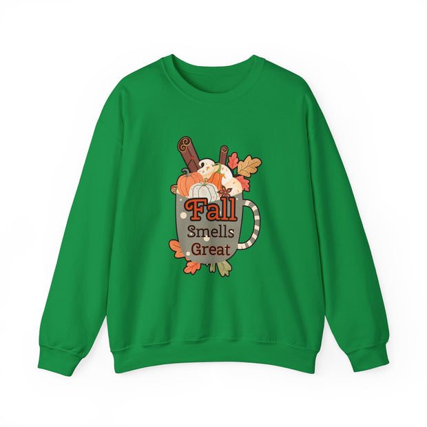Fall Smells Great Unisex Heavy Blend™ Crewneck Sweatshirt