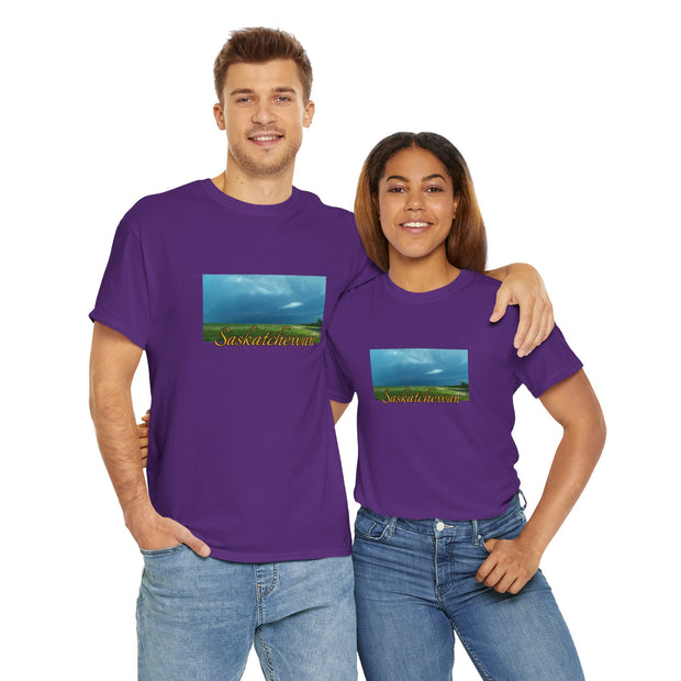 Saskatchewan Skies Unisex Heavy Cotton Tee