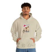 Christmas cat Unisex Heavy Blend™ Hooded Sweatshirt